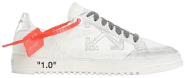 Кроссовки Off-White 2.0 'Silver Crocodile', белый omia042f19d68037 0191 | white