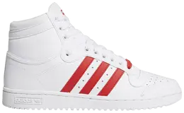Кроссовки Adidas Top Ten High 'White Lush Red', белый fv4229 | white
