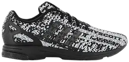 Кроссовки Adidas Jeremy Scott x ZX Flux 'Tech Logo - Black', черный s77839 | black