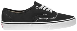 Кроссовки Vans Authentic 'Barbed - Black White', черный vn000d7ybzw | black