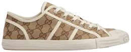 Кроссовки Gucci GG Sneaker 'Beige Ebony Monogram', желто-коричневый 786382 fadfr 9746 | tan