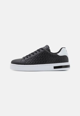 Кроссовки на шнуровке LONDON Armani Exchange, черный arc12o056-q11 | black/optic white