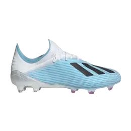 Adidas Кроссовки X 19.1 FG 'Bright Cyan Black', синий f35316 | bright cyan black