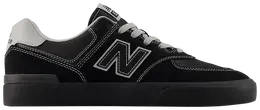 Кроссовки New Balance Numeric 574 Vulc 'Black Grey', черный nm574vbb | black