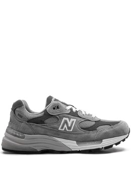 New Balance кроссовки 992 на шнуровке, серый m992gr | серый