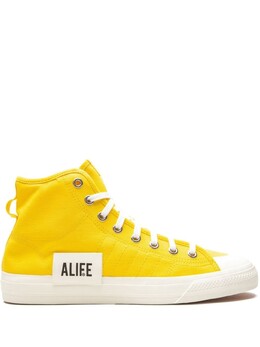 Adidas высокие кеды Nizza из коллаборации с Alife, желтый fx2619 | желтый