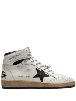 Golden Goose высокие кеды Sky-Star Multi-Color, белый gmf00230f002190 | белый