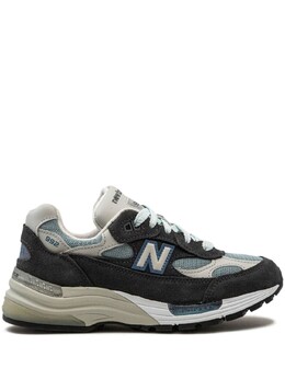 Кроссовки 992 Kith - Steal Blue New Balance, синий m992kt | синий