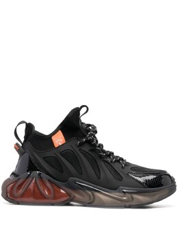 Кроссовки The Flame Gen.X.02 Tiger Plein Sport, черный pacsusc0435ste003n | черный