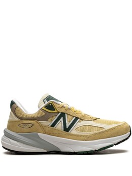 990 Pale Yellow/Forest Green Кроссовки New Balance, желтый u990te6 | желтый