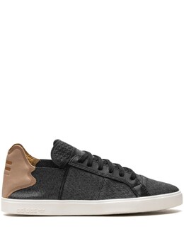 Кроссовки Adidas x Pharrell Williams Vulc Lace-Up "Core Black/Granite/Chalk White", серый aq5778 | серый