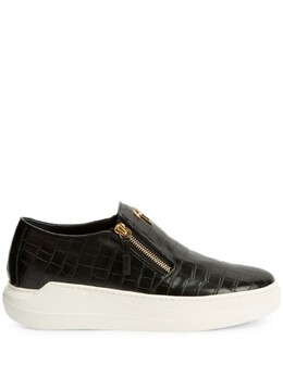 Giuseppe Zanotti кеды Conley с молниями, черный iu20005008 | черный