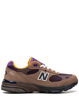 Кроссовки New Balance Made in USA 993 "Mushroom/Midnight Violet", коричневый u993mu | коричневый