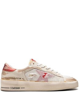 Golden Goose кроссовки Stardan "Бело-красные", белый gmf00128f00353410350 | белый