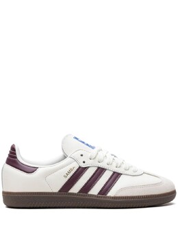 Кроссовки Adidas x Emmi Samba Og Off-White/Maroon, белый jr2659 | белый