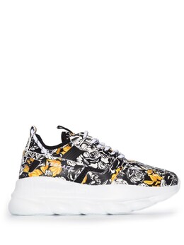 Кроссовки Chain Reaction с принтом Baroque Versace dsu7462d13sgdbn9