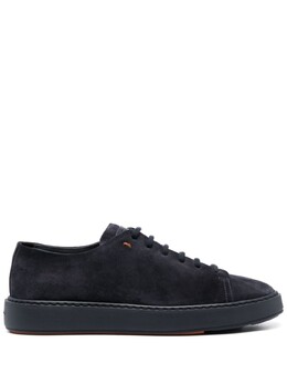 Кеды на шнуровке Santoni, синий mbcd21640ocatrau | синий
