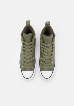 Высокие кроссовки CHUCK TAYLOR ALL STAR BERKSHIRE BOOT WATER-REPELLENT UNISEX Converse, зеленый co415o0ne-m11 | utility/light filed surplus