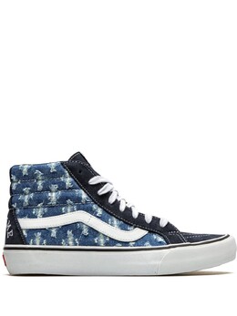 Джинсовые кеды Sk8-Hi Pro из коллаборации с Supreme Vans, синий vn0a38z32dd | синий