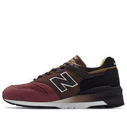 Кроссовки New Balance, черный m997dwb | black/brown/red/white