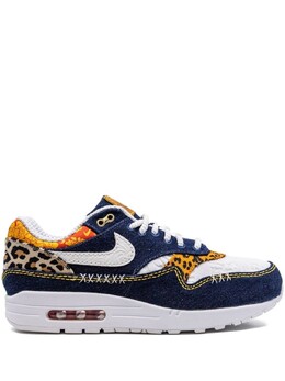 Nike кроссовки Air Max 1 PRM Denim Leopard, синий fj4452 | синий