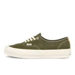 Кроссовки vault og authentic lx suede 'olive green white' Vans, зеленый vn0a5fbdolv1 | olive green/white