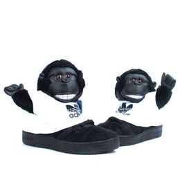 Кроссовки джереми скотт Adidas, черный v24424 | black/black/black