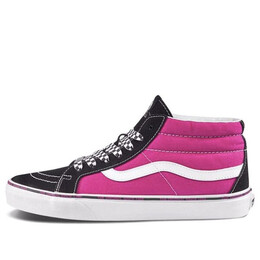 Кроссовки sk8-mid reissue 'jazzy black' Vans, розовый vn0a391fs1s | pink/black