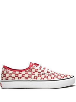 Кеды Authentic Pro 'Supreme Checkered Red' из коллаборации с Supreme Vans, белый vn000q0djly | белый