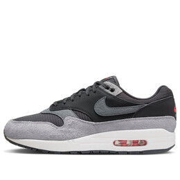 Кроссовки air max 1 премиум Nike, серый hj9292-070 | dark smoke grey/flash crimson/summit white/smoke grey