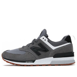 Кроссовки nb 574 спортивные повседневные туфли New Balance, серый ms574fbc | gray/white/black