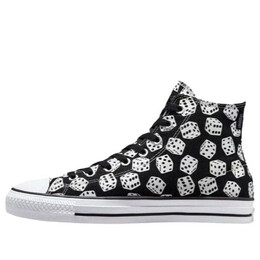 Кроссовки chuck taylor all star pro high top 'black dice' Converse, черный a03221c | black.white