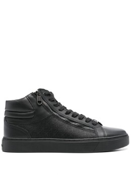 Кроссовки кожаные Calvin Klein, черный hm0hm01556 | черный