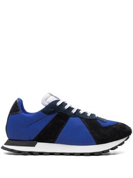 Maison Margiela кроссовки Replica Runner "Black/Blue", черный s37ws0458p1879h6941 | черный