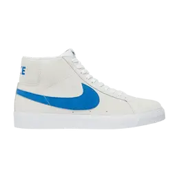 Кроссовки Nike Blazer Mid SB 'Laser Blue', белый 864349 104 | white/laser blue