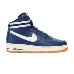 Кроссовки Nike Air Force 1 High '07 'Coastal Blue', синий 315121 410 | coastal blue/slate-gum light brown-wolf grey