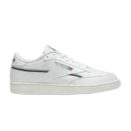 Кроссовки Reebok Club C 85 Vegan 'Chalk Gable Grey', кремовый gx7563 | chalk/gable grey/vector navy