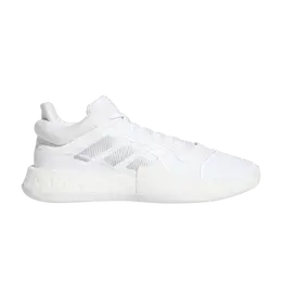 Кроссовки Adidas Marquee Boost Low 'White Silver Metallic', белый eg2805 | cloud white/silver metallic/cloud white