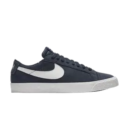Кроссовки Nike Zoom Blazer Low SB 'Obsidian', синий 864347 419 | obsidian/gum light brown/white/white