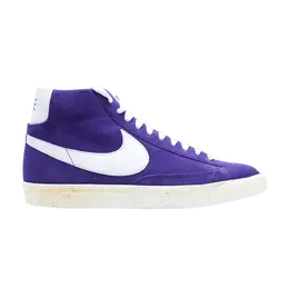 Кроссовки Nike Blazer High Suede 'Ink', фиолетовый 344344 500 | ink/sail