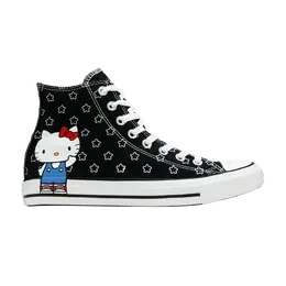 Кроссовки Converse Hello Kitty x Chuck Taylor All Star High 'Black', черный 163919f | black