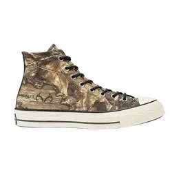 Кроссовки Converse Realtree x Chuck 70 High 'Edge Camo Print', коричневый 168558c | black/saffron yellow/white
