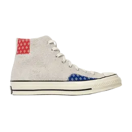 Кроссовки Converse Chuck 70 High 'Photon Dust', белый 166854c | photon dust/rush blue