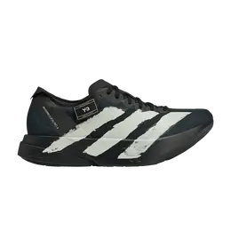 Кроссовки Adidas Y-3 Adizero Adios Pro 4 'Black Off White', черный jr6655 | black/black/off white