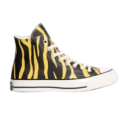 Кроссовки Converse Chuck 70 High 'Archive Print - Sulfur Zebra', желтый 165965c | vivid sulfer/black/egret