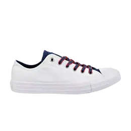 Кроссовки Converse Chuck Taylor All Star Low 'White Navy', белый 160467c | white/navy/gym red