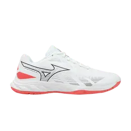 Кроссовки Mizuno Wave Fang EL 2 Wide 'White Coral Red', белый 71ga242325 | white/coral red