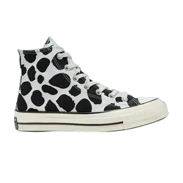 Кроссовки Converse Chuck 70 High 'Cow Print', белый 167484c | white/black/egret
