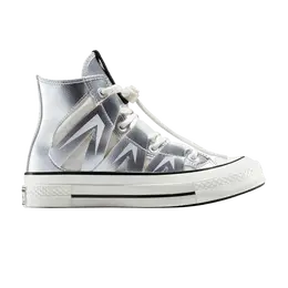 Кроссовки Converse Chuck 70 Mesh High 'Dull Silver', серебряный a15187c | dull silver/egret/black