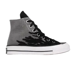 Кроссовки Converse Chuck 70 Hi 'Black Grey', черный 166712c | black/white